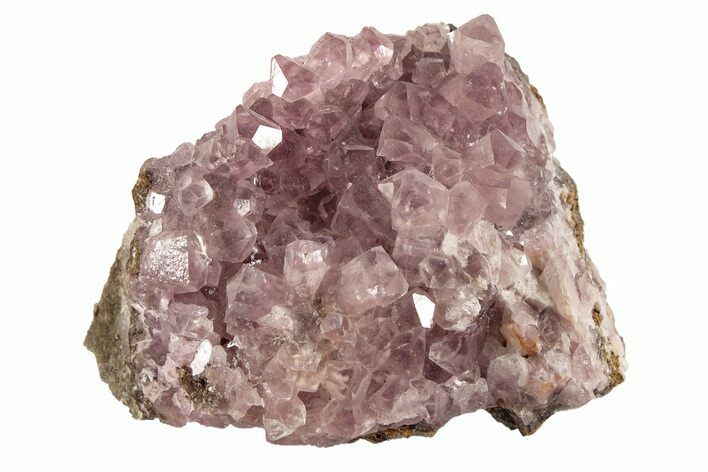 Cobaltoan Calcite Crystal Cluster - Bou Azzer, Morocco #185531